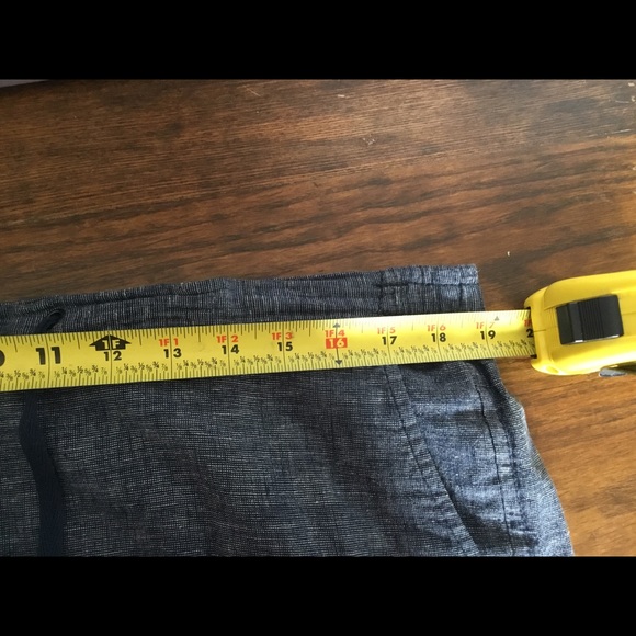 Wide leg linen with drawstring waist - Picture 4 of 6